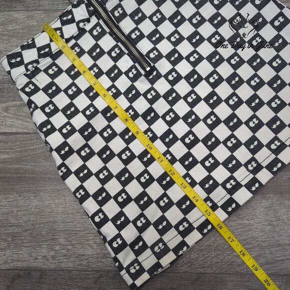 Vans Lazy Oaf Denim Mini Skirt Size XS - Picture 4 of 5